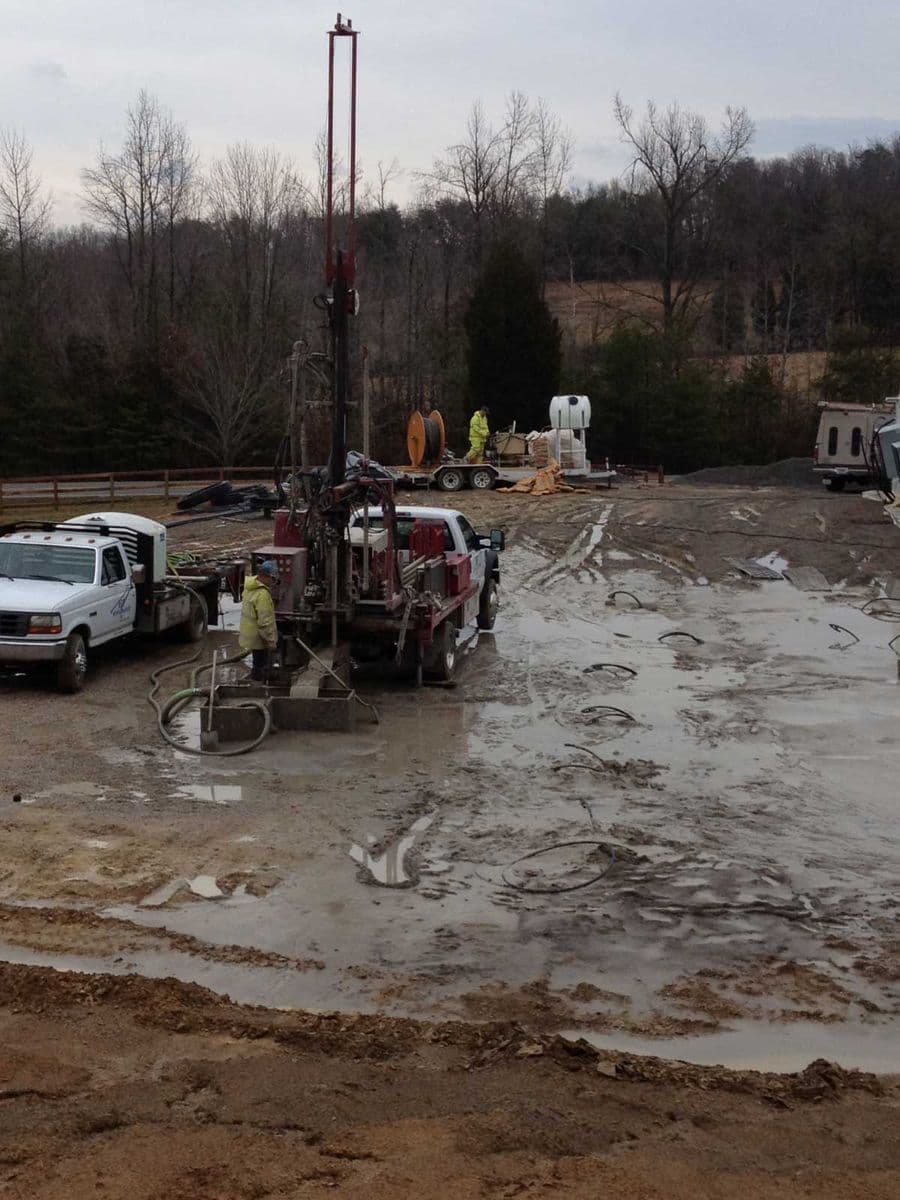 Geothermal Drill Truck