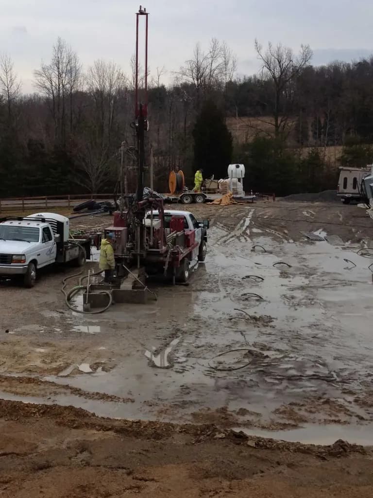 Geothermal Drill Truck